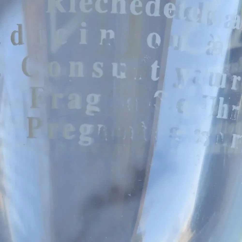 Foreign wine glass Voi Ker Albus Ritzenhoff clear doctor pharmacy